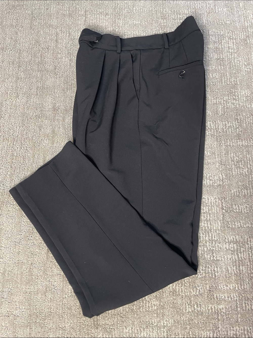 Classic Black Pleated Trousers for Women